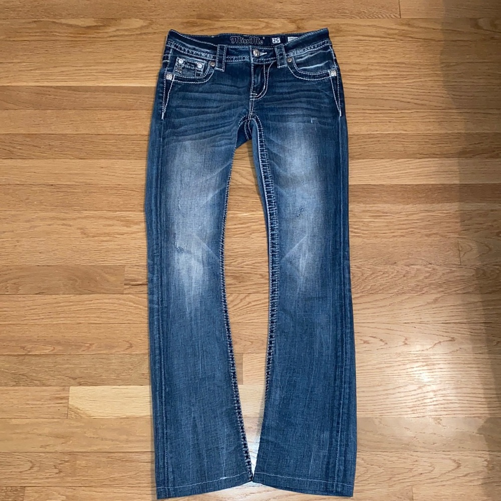 Miss Me Embellished Rhinestone Denim Jeans